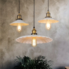 Vintage industrial style chandelier 02