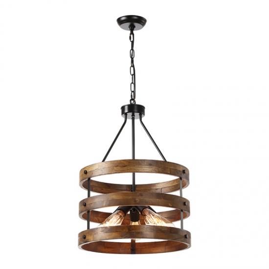 Vintage industrial style chandelier 16