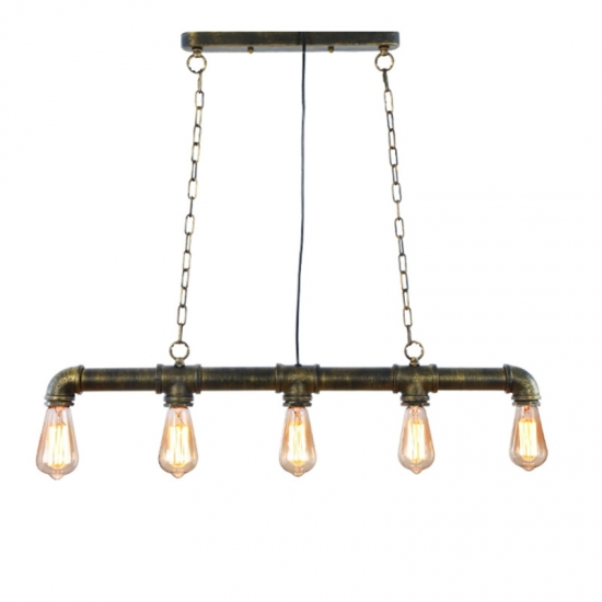 Vintage industrial style chandelier 10